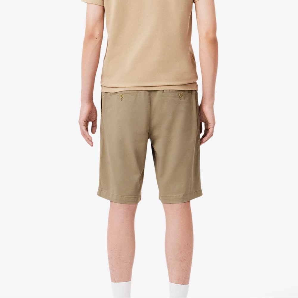 Big Boys Lacoste Tan Shorts Size 16